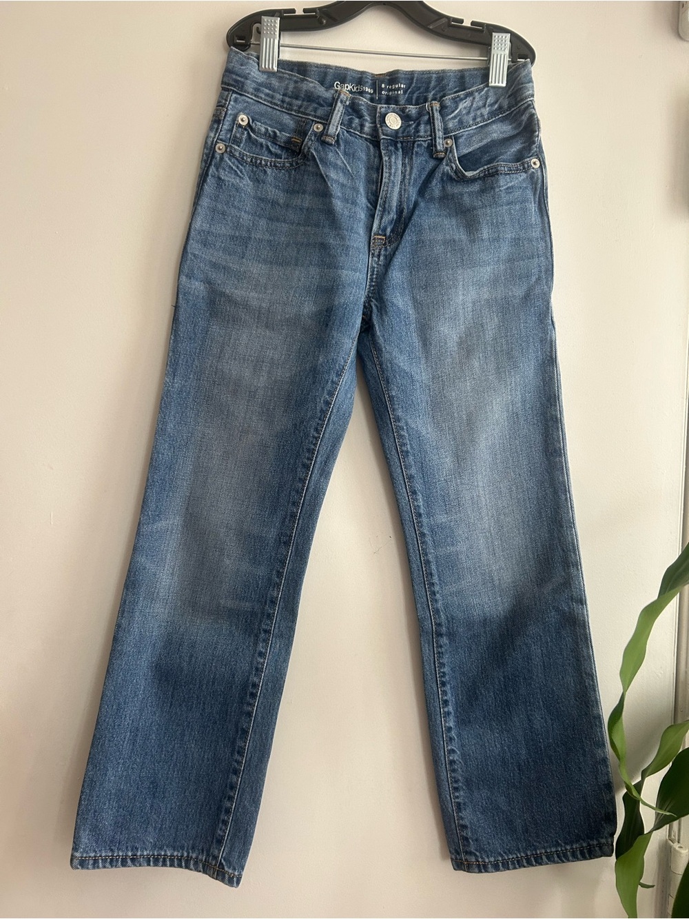 GAP Boys Blue Straight-Leg Jeans